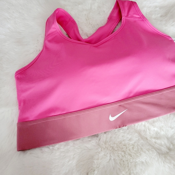 💞NIKE SWOOSH MEDIUM-SUPPORT PADDED LONGLINE SPORTS BRA SIZE 3X - Picture 2 of 5
